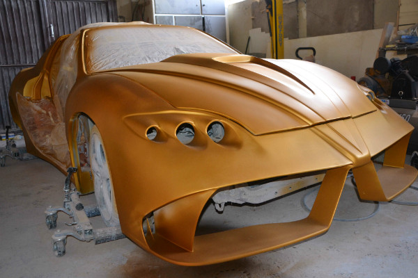afbeelding van tuning, projet polyester, Honda CRX Delsol CRX kit carrosserie, wide body CRX, kit car